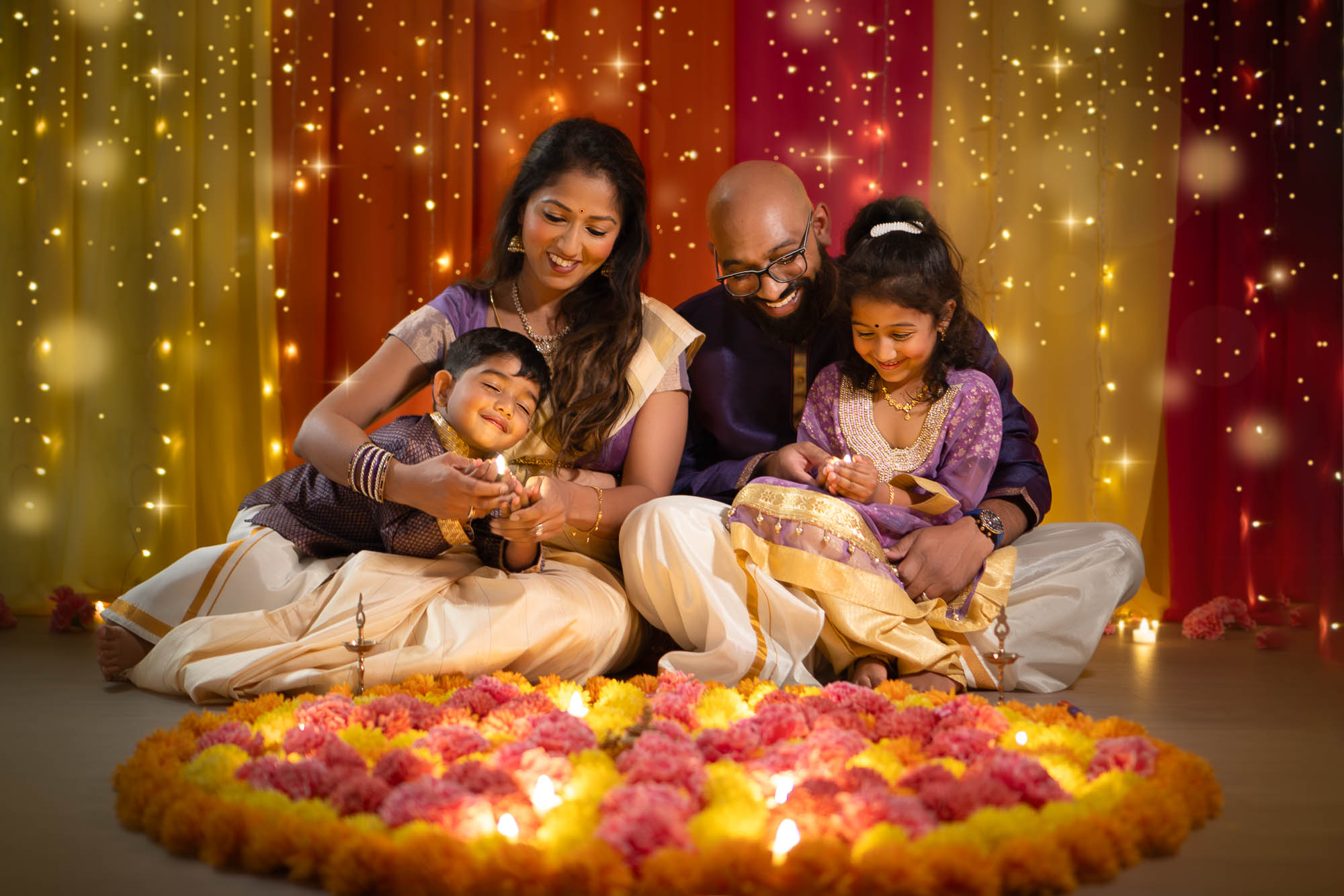 Preya Diwali Hindu Photoshoot Cate Castleton London LowRes 2