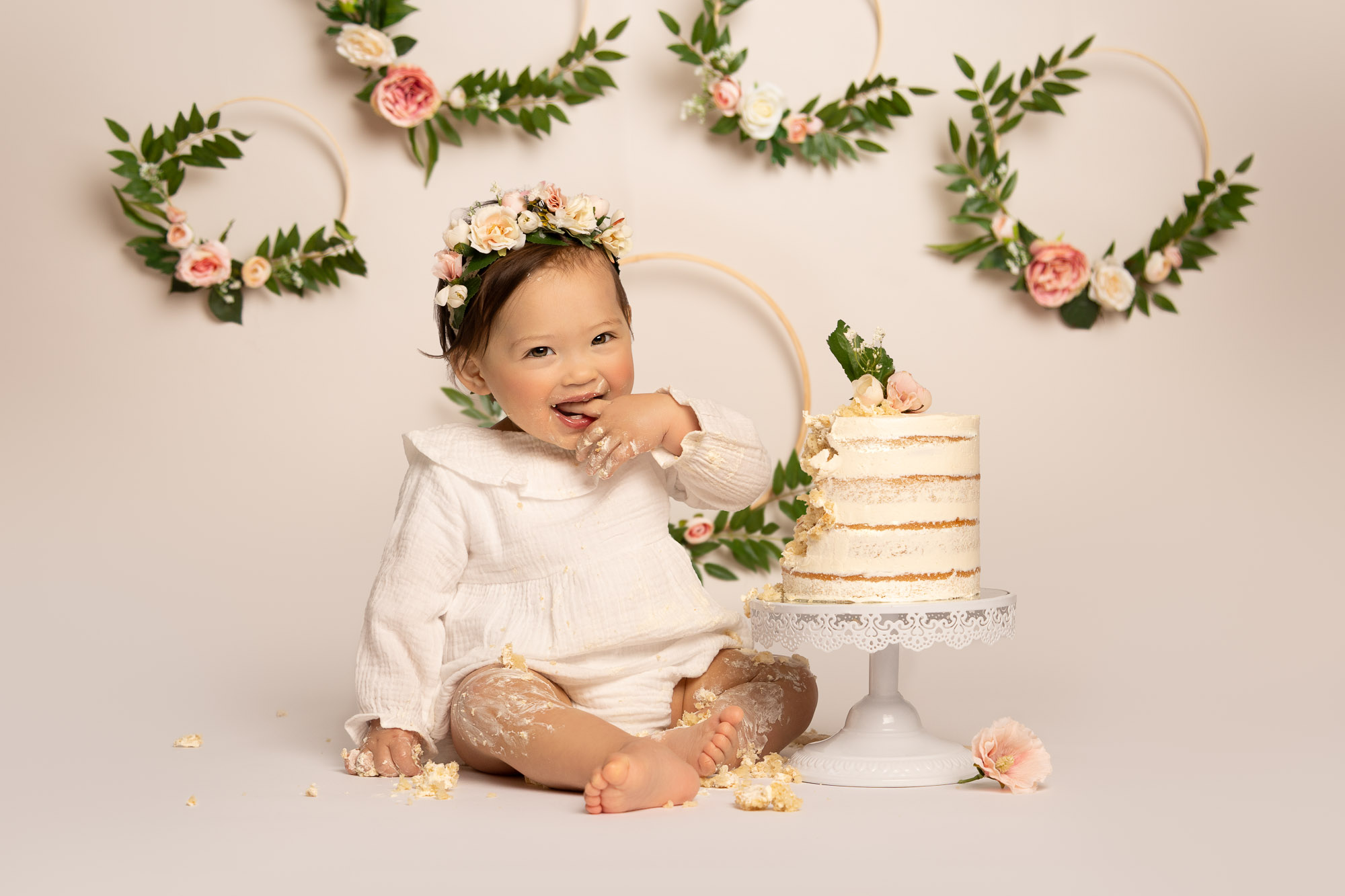 Cake Smash Birthday Baby Photoshoot Photography Cate Castleton Greenwich Lewisham London 17